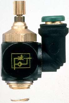 Flow Control Regulators have swivel outlets.