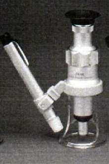 Measuring Microscopes are portable and illuminated.