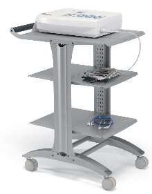 All-Metal Cart transports instruments.