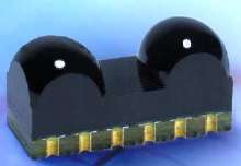 Serial Infrared Transceiver has 3.1 x 6 mm footprint.