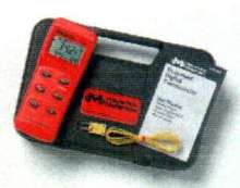 Digital Thermometer measures super hot and cold temperatures.