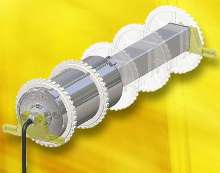 Square Shaft Belt Drive suits modular belt applications.