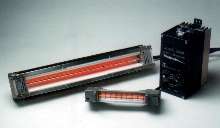 Modular Infrared Strip Heaters use parabolic reflectors.