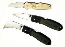Pocket Knives lock in open position.