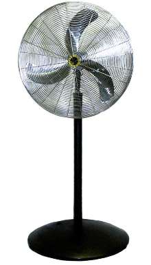 Air Circulators feature cast aluminum airfoil propeller.
