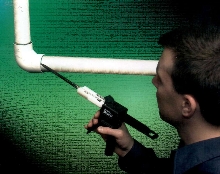 Pipe Sealant forms flexible bonds.