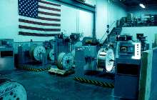 Winding System winds ferrous and non-ferrous metal strip.