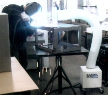 Portable Fume Extractor protects welders.