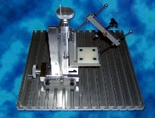 Motor Fixture accommodates 6 in. dia. motors.