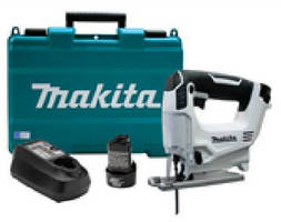 Cordless Jigsaw is powered by 12 V max Lithium-Ion battery.