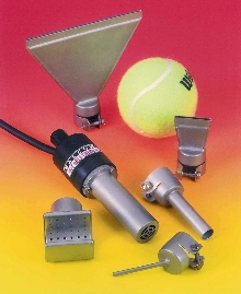 Hot Air Tool reaches 1,150�F with up to 10 cfm.