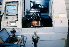 Alignment System checks fabrication equipment.