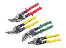 Aviation Snips cut and notch sheet metal.