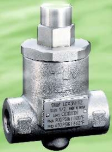 Steam Trap suits low temperature heating applications.