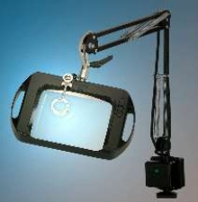 Illuminated Magnifiers feature swing-away 10-diopter lens.