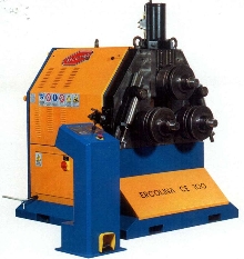 Angle Roll bends heavy materials.