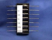 Lead-Free Resistors calibrate digital multimeters.