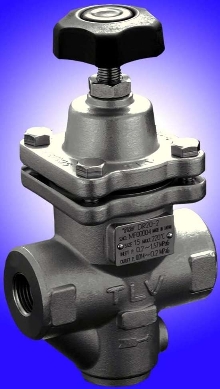 Pressure Reducing Valve has stainless steel construction.