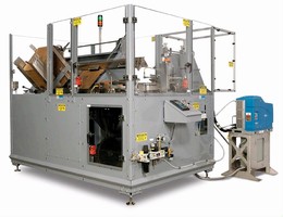 Case Erector produces 45 cases/min.