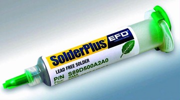 Solder Paste suits multiple-step component assembly.