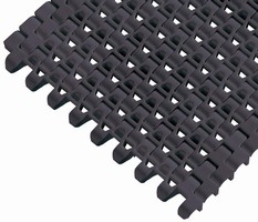 Plastic Modular Belt is designed for lateral stiffness.