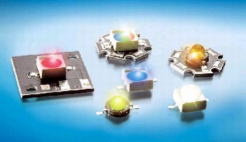 Power LEDs come in wide or narrow angle styles.