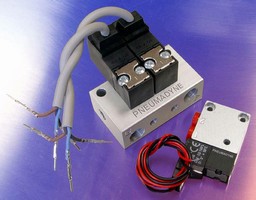 Latching Solenoid Valves suit low-power applications.
