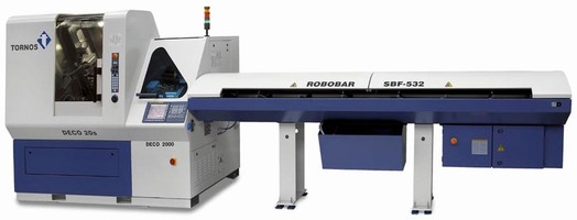 Swiss Turning Center produces moderately complex parts.