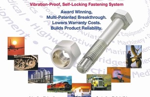 Fastening System provides vibration resistance.