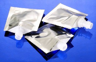 Pouch provides drug delivery option.