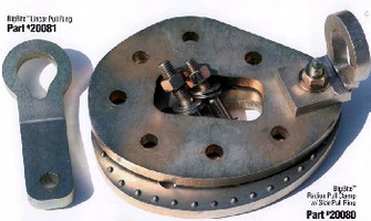Radius Clamp pulls damaged A/B pillars and roof panels.