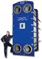 Plate Heat Exchanger handles capacities to 15,585 gpm.