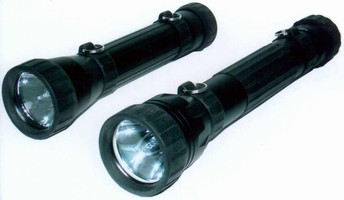 Flashlight is suited for search and rescue applications.