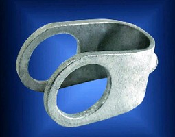 Pipe Fitting provides 90-degree crossover joint.