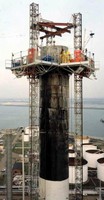 Work Platform provides safe means of facade access.