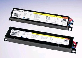 Electronic Ballasts replace magnetic T12 ballasts.