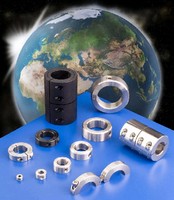 Set-Screw Collars come in 17 sizes from 4-50 mm ID.