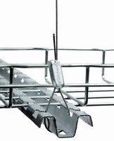 Cable Hanging Support facilitates trapeze installation.