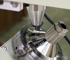 Angular Cylindrical Attachment helps position headstock.