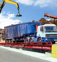 Truck Scale handles harsh loads.