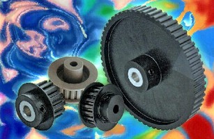Small Pitch Timing Belt Pulleys synchronize shafts.