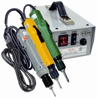 Electric Screwdriver features ergonomic design. Electric Screwdriver features ergonomic design.