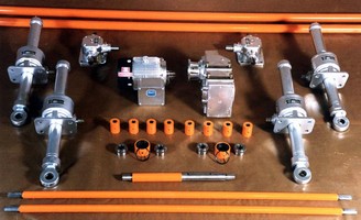 Anode Screw Jacks operate in temperatures from 0 to +90°C.