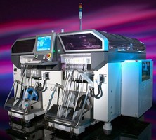 Placement Machine offers 100 ppm performance. Placement Machine offers 100 ppm performance.