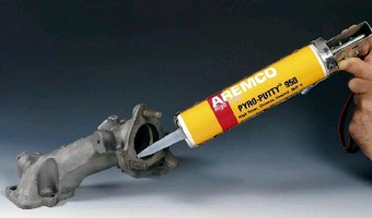 Sealant suits high-temperature casings and manifolds. Sealant suits high-temperature casings and manifolds.
