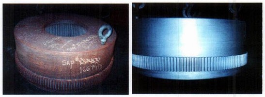 Treatment System eliminates rust from metal parts.