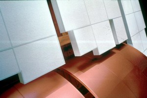 Ceiling Panels feature anti-microbial treatment. Ceiling Panels feature anti-microbial treatment.