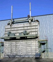 Guillotine Damper provides 100% gas isolation. Guillotine Damper provides 100% gas isolation.