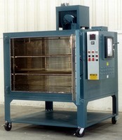 Portable, Electric Oven is built with 4 in. insulated walls.