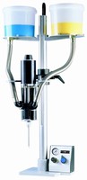 Portable, Bench-Top Dispenser handles 2-component resins. Portable, Bench-Top Dispenser handles 2-component resins.
